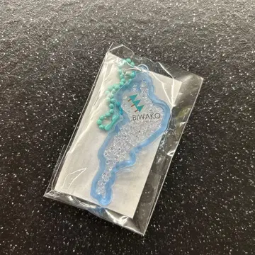 비와코 아크릴 키링 메타세쿼이아 츠이카토게 한정판 스카이블루