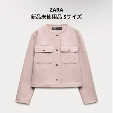[ 미사용 새상품 ] ZARA 노카라 소프트 자켓