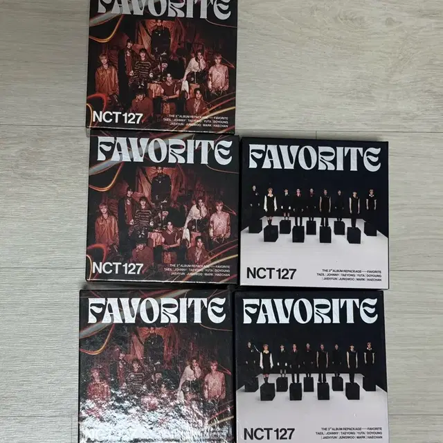 엔시티127 페이버릿 키노 개봉앨범