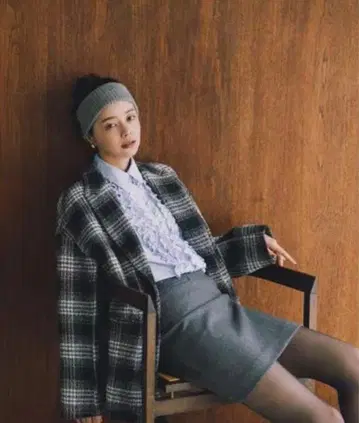 [ 키시모토 세실 씨 착용 ] 오버 자켓 코트