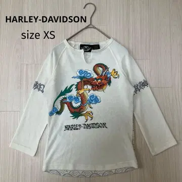 HARLEY-DAVIDSON 키넥 드래곤 얇은 소재 니트 7부 소매