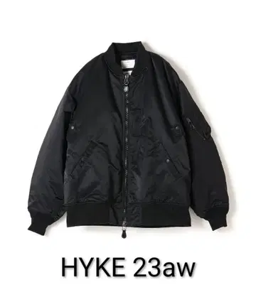 HYKE TYPE MA-1 JACKET