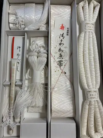 신부용 5종 세트 은색 박스 포함