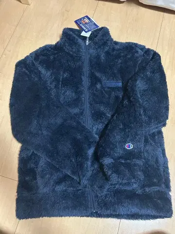 새상품 Champion 플리스 자켓 LARGE 네이비