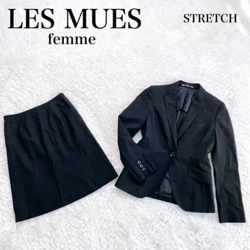 레미유 아오키 스커트 수트 셋업 스트레치