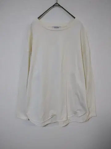 백넘버 맨투맨 남성용 L 아이보리색 면 무지 얇은 소재