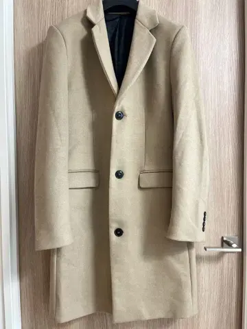 ZARA 자라 체스터 코트 베이지 M