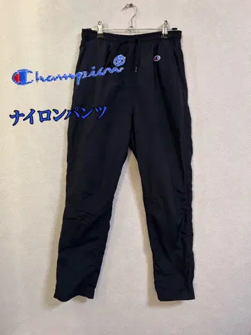 Champion 블랙 나일론 팬츠