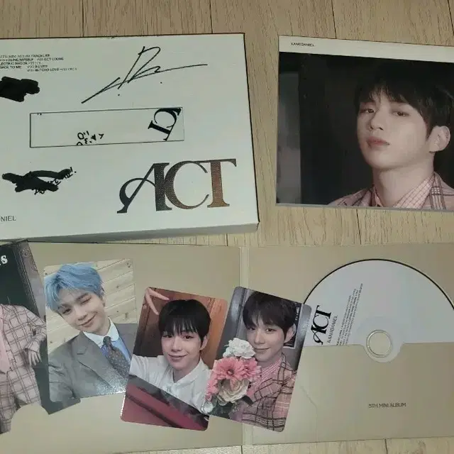 강다니엘싸인앨범