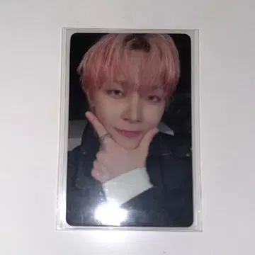 &TEAM NOW 니콜라스 weverse 럭키 드로우 트레이딩 카드