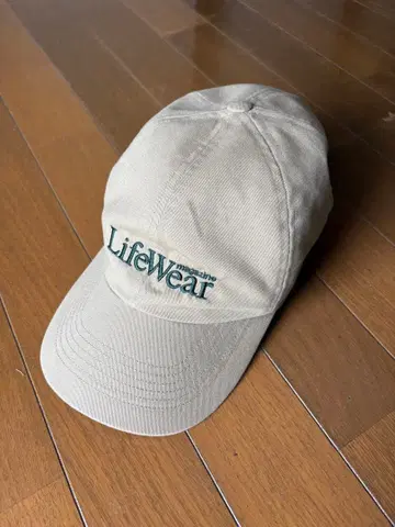 LifeWear 매거진 베이지 캡