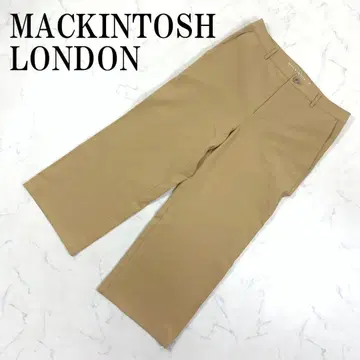 LA8774 매킨토시 런던 슬랙스 팬츠 베이지 코튼 48