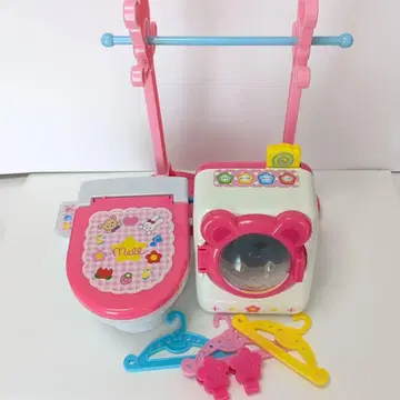 멜짱 소꿉놀이 세탁 세트 + 화장실