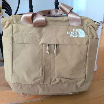 THE NORTH FACE 베이지 토트백