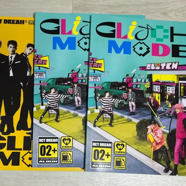 엔시티드림 글리치모드 버퍼링 포토북 버전 개봉앨범