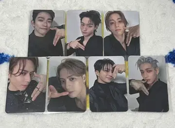 GOT7 WINTER HEPTAGON 알라딘 혜택 트레이딩 카드 7장