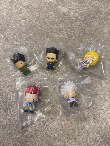 HUNTER x HUNTER 메지루시 액세서리 5종 컴프 세트