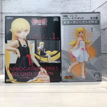 모노가타리 시리즈 오시노 시노부 피규어 2체 세트 미개봉 새상품