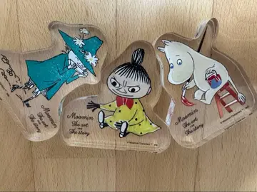 무민 전시회 한정판 디자인 무민 미이 스너프킨 아크릴 스탠드 세트 판매