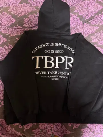 타이트 부스 후드티 M 사이즈