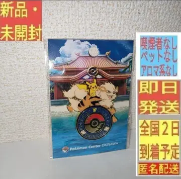 [새상품 미개봉] 로고 핀즈 포켓몬 센터 오키나와 오키나와 핀즈