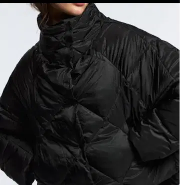 ZARA 다운 자켓 블랙