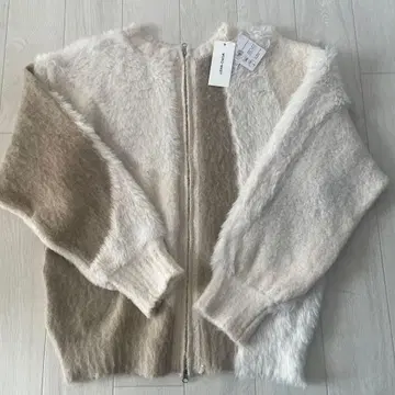 MONO-MART 노블 퍼 가디건 F