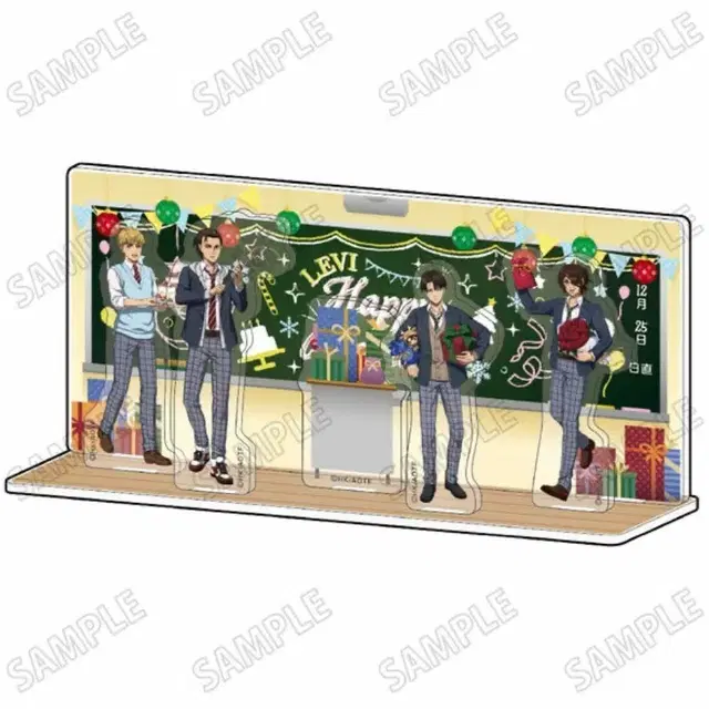 (배송비 포함)진격의거인 학생복 디오라마 아크릴 스탠드