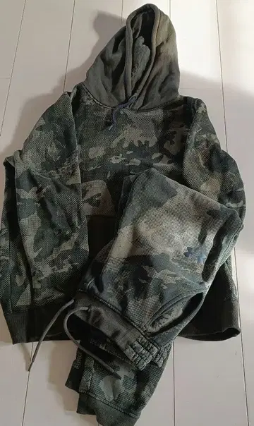 언더아머 후드티 상하의 세트 XL