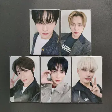 TXT 사이타마 공연 한정판 그림체 포토 카드 5장 세트