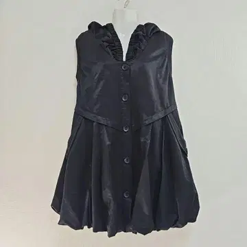 벨슈베리 Bell chu Very 벌룬 베스트 자켓 블랙 F