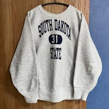 80s USA제 트리코 태그 챔피온 리버스 위브 3단 스텐실 프린트