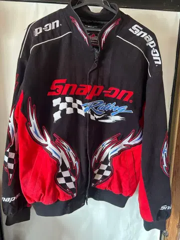 CHOKO Motorsports 스냅온 레이싱 자켓 빨간색