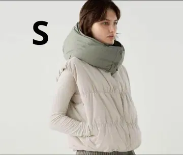 [ 시착만 한 상품 ] UNIQLO C 다운 크롭 베스트 S