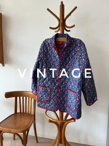[ 가격 인하 가능 ] vintage 퀼팅 리버서블 자켓