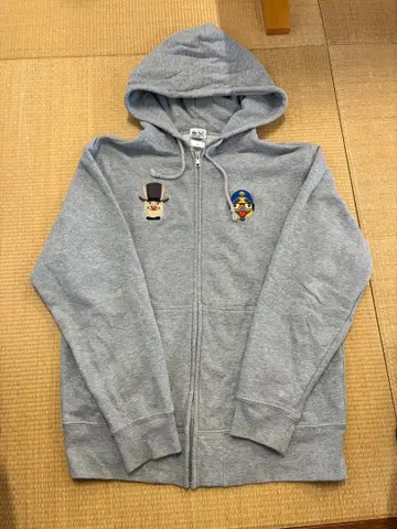 덴키그루브 후드티 그레이