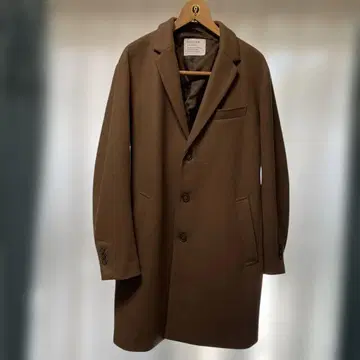 BAYFLOW 브라운 체스터 코트