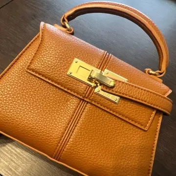 JW PEI Elise 탑 핸들 백 브라운