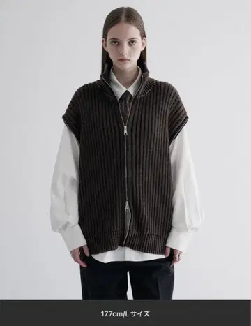 2WAY DRIVERS STONE WASH KNIT