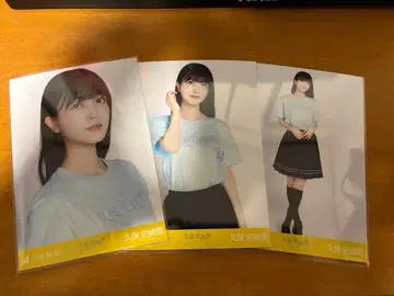 노기자카46 쿠보 시오리 브로마이드 졸업 콘서트 T 3종 컴프