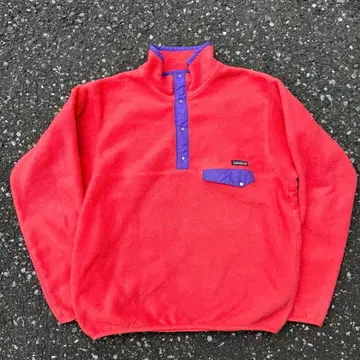 Patagonia 스냅t 90s 살몬 핑크 레어 미국제