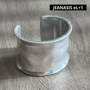 JEANASIS eL+1 와이드 뱅글 실버