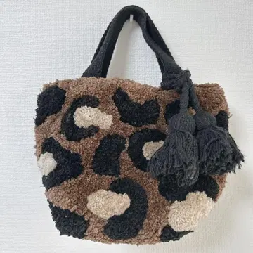 릴라캄벨 레오파드 무늬 토트백 여성용 레이빔즈