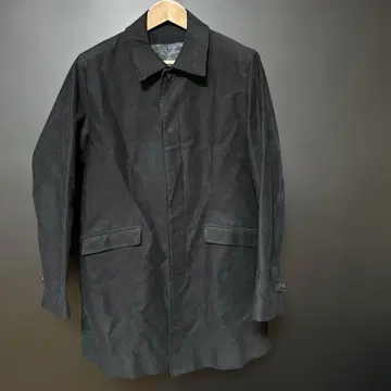 DESIGNWORKS 블랙 트렌치코트 사이즈 50