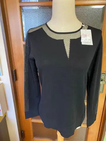 MISS J 시어 디자인 니트 미사용