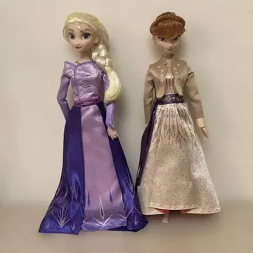 겨울왕국 2 안나 & 엘사 인형 세트