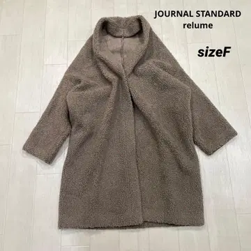 JOURNAL STANDARD relume 울 혼방 보아 자켓