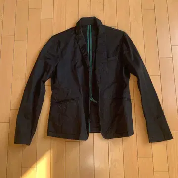 블랙 테일러드 자켓