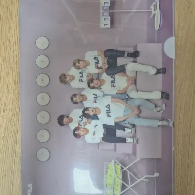 BTS 방탄소년단 FILA 휠라 콜라보 파일