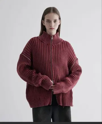 2WAY DRIVERS STONE WASH KNIT